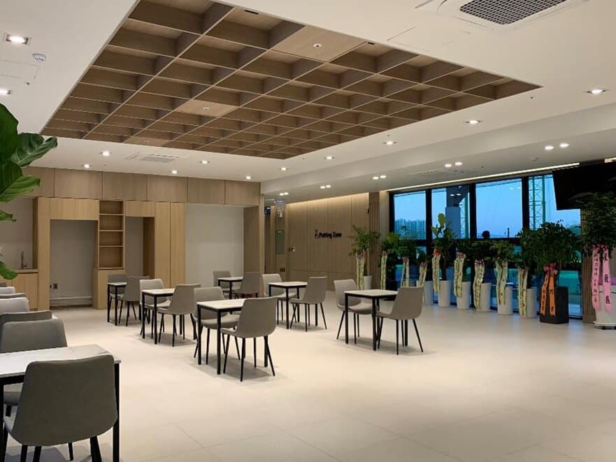엑시콘이 시공한 THE CENTRAL GOLF 내부
